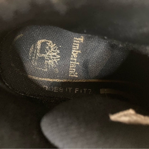 TIMBERLAND Sz 2Y  Hiking Leather Lace Up Ankle Boots Unisex - Picture 12 of 12